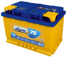 АКБ Аком о.п.R+75a/h Евро B1(нижн.кр) L3(4607034730574)